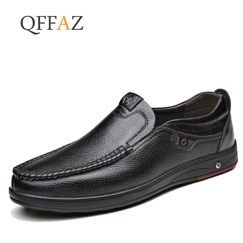 QFFAZ Men Shoes Genuine Cow Leather Moccasin Loafers Tenis Masculino Adulto Handmade Slip On Flat Boat Shoes Male Footwear
QFFAZ Men Shoes Genuine Cow Leather Moccasin Loafers Tenis Masculino Adulto Handmade Slip On Flat Boat Shoes Male Footwear