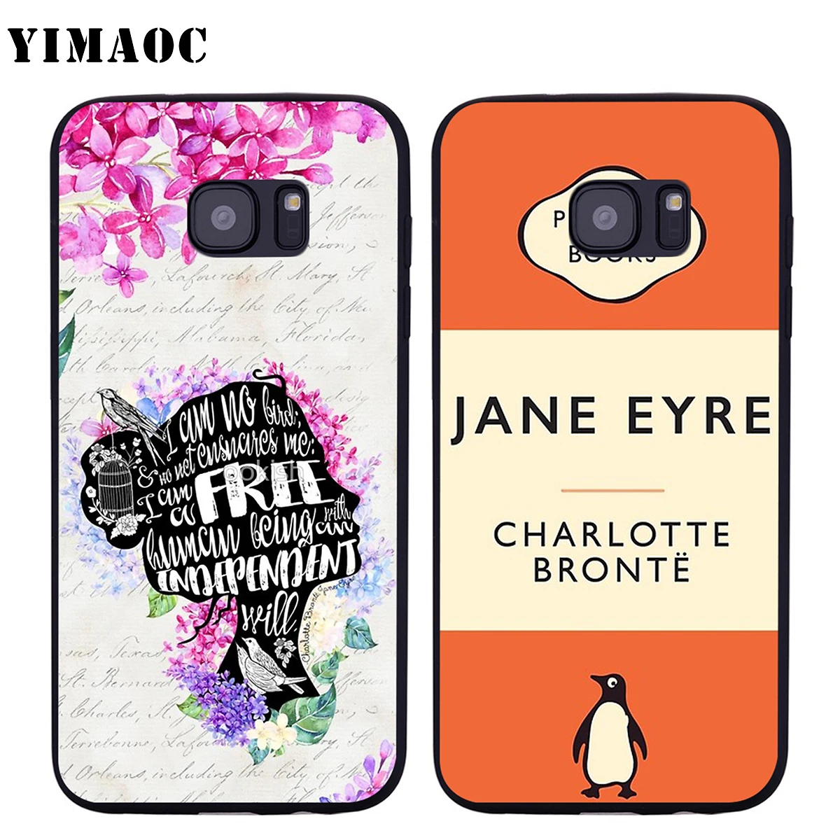 Мягкий силиконовый чехол YIMAOC Jane Eyre для Samsung Galaxy S6 S7 Edge S8 S9 Plus A3 A5 A6 Note 8 9 | Мобильные