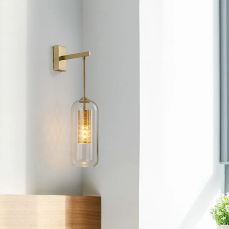 LukLoy LED Copper Wall Lamp Postmodern Minimalist Sconce Nordic Bedroom Wall Light Bedside Light Luxury Creative For Living Room
LukLoy LED Copper Wall Lamp Postmodern Minimalist Sconce Nordic Bedroom Wall Light Bedside Light Luxury Creative For Living Room