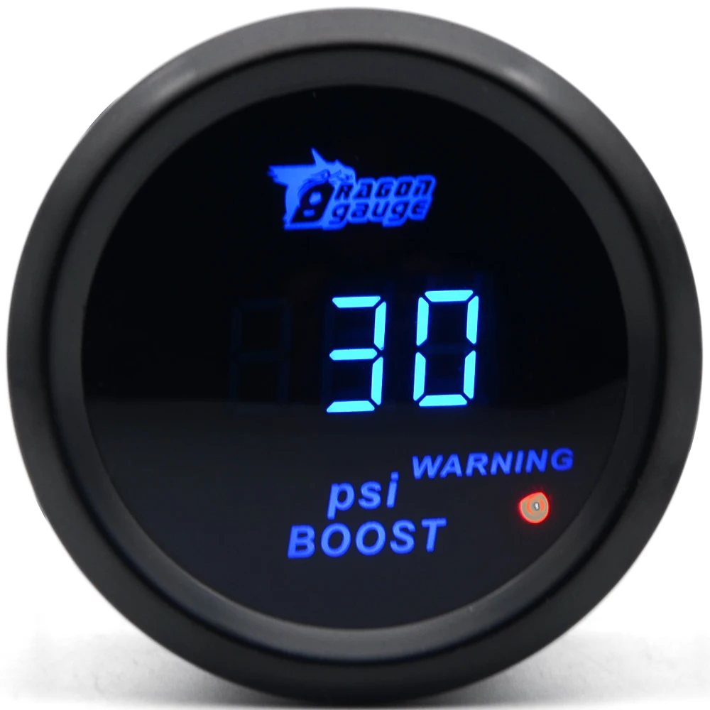 DRAGON GAUGE 2 ''52 мм Boost Turbo Gauge Черный цвет Цифровой синий светодиод-15-30PSI
DRAGON GAUGE 2 ''52 мм Boost Turbo Gauge Черный цвет Цифровой синий светодиод-15-30PSI