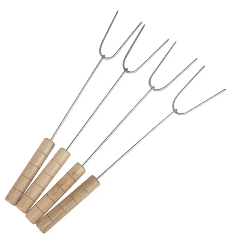 Barbecue BBQ fork needle tools accessories U wood wooden handle ham fork Camping Roasting Skewers Chicken wings Forks Sticks
Barbecue BBQ fork needle tools accessories U wood wooden handle ham fork Camping Roasting Skewers Chicken wings Forks Sticks