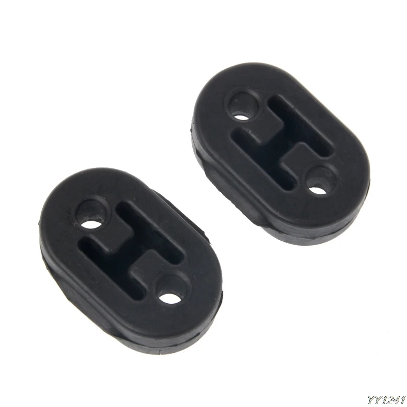 New 2x Heavy Duty Exhaust Hanger Bushing Support 2 Holes Bracket Rubber Mount- G6KC
New 2x Heavy Duty Exhaust Hanger Bushing Support 2 Holes Bracket Rubber Mount- G6KC