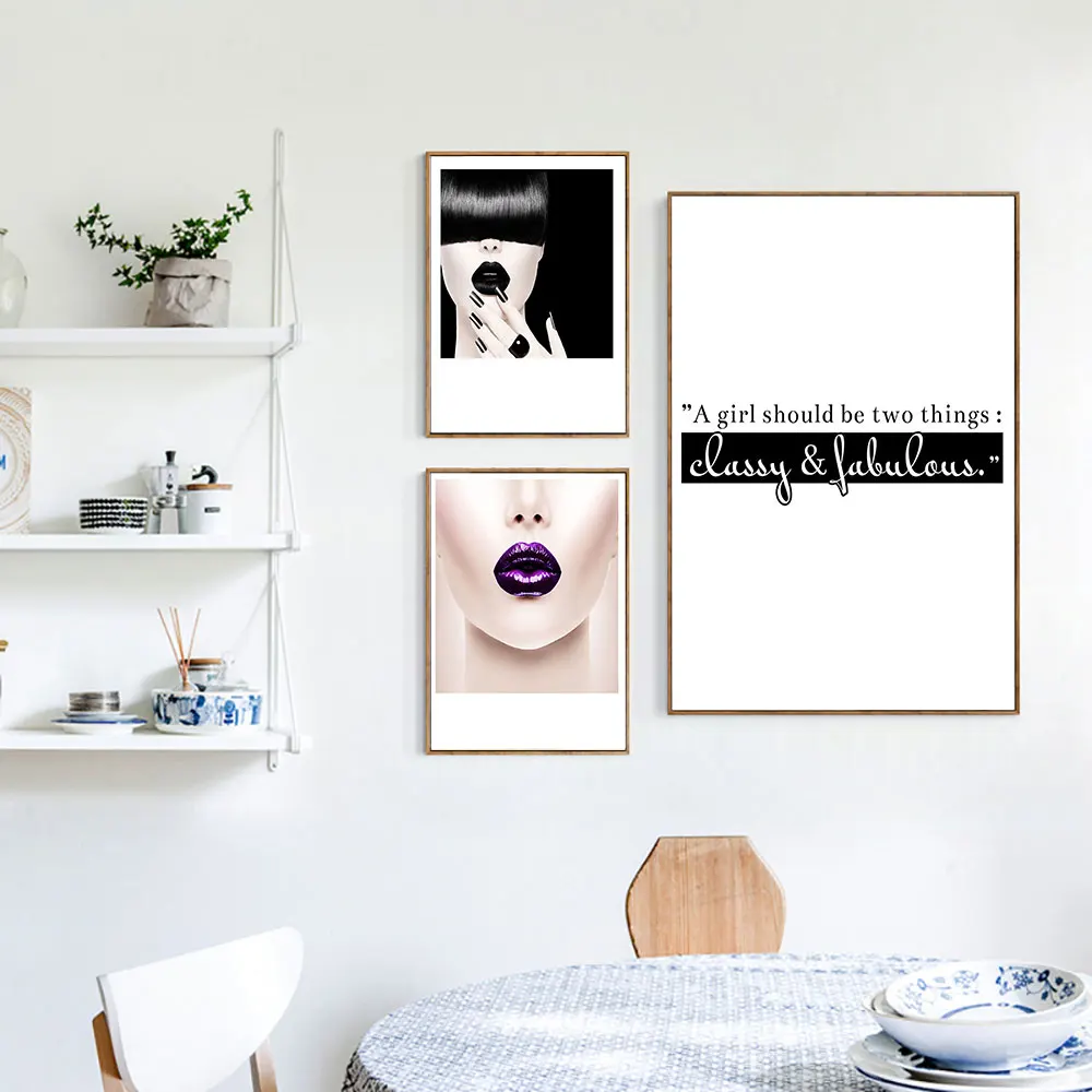 Feature Picture Fashion Quotes Poster Canvas Modern Sexy Woman Wall Art Print Painting Nordic Bedroom Decoration Unframed
Feature Picture Fashion Quotes Poster Canvas Modern Sexy Woman Wall Art Print Painting Nordic Bedroom Decoration Unframed