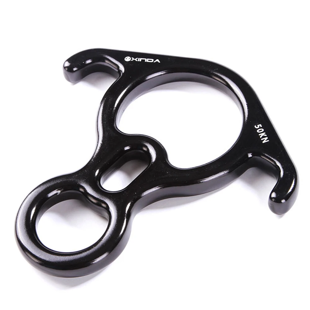 Rock Climbing Descender Ox Horn 8 Descend Ring Downhill Eight Ring with Bent-Ear Rappelling Gear Belay Device Equipment
Rock Climbing Descender Ox Horn 8 Descend Ring Downhill Eight Ring with Bent-Ear Rappelling Gear Belay Device Equipment