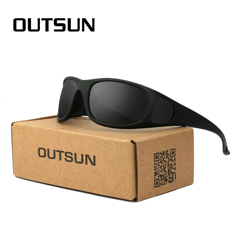 Outsun plus Мода Гибкая Солнцезащитные очки для женщин Для Мужчин Поляризованные