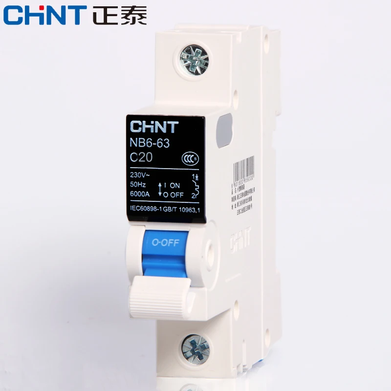 CHINT NB6 DZ47 3P 3P+N 4P 25-125A Mini Circuit Breaker MCB Air Switch Overload Protection
CHINT NB6 DZ47 3P 3P+N 4P 25-125A Mini Circuit Breaker MCB Air Switch Overload Protection