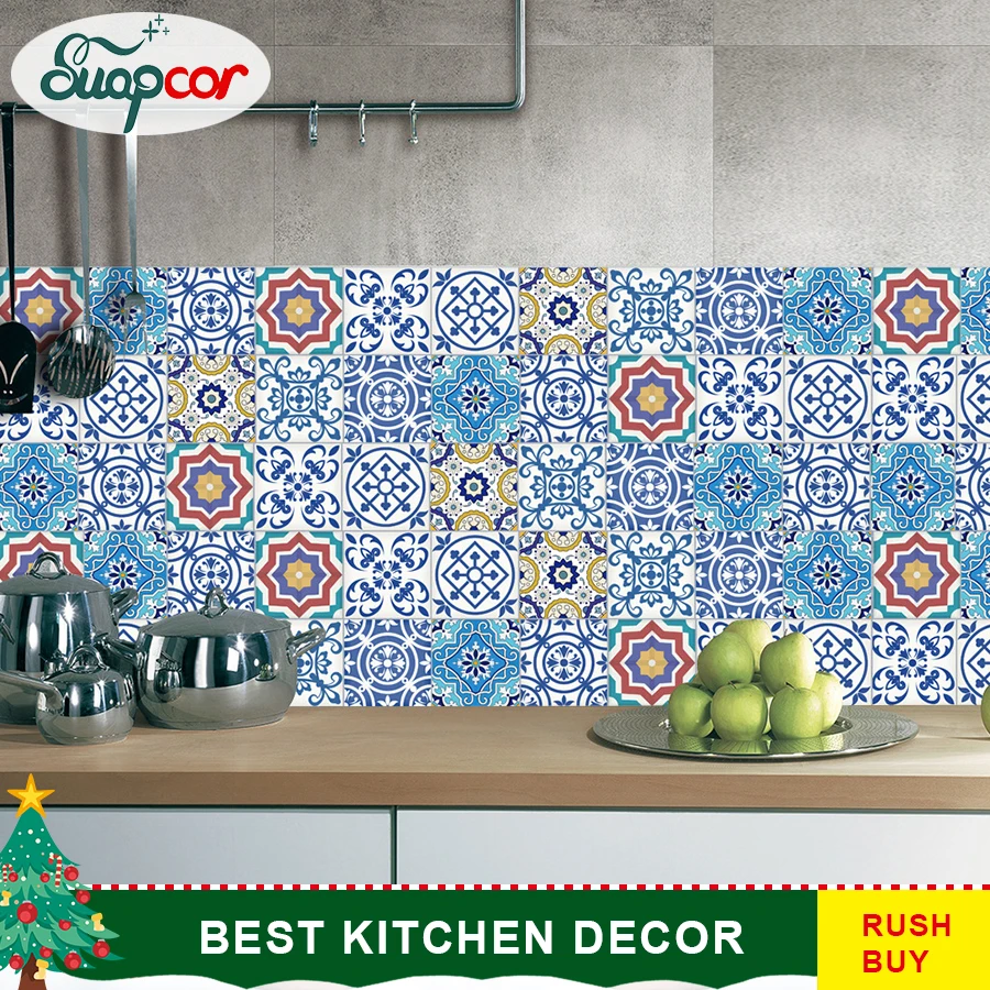 Kitchen Oilproof Tile Stickers Removable PVC Self Adhesive Wallpaper Waterproof Tiles Bathroom Wall Stickers for Living Room
Kitchen Oilproof Tile Stickers Removable PVC Self Adhesive Wallpaper Waterproof Tiles Bathroom Wall Stickers for Living Room