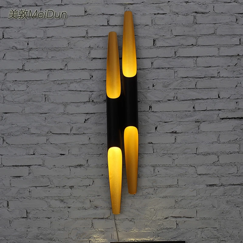 Modern Two Heads Aluminum Pipe Wall Lamps for Living Room Dinning Room Lap Bedroom Gold Wall Sconce Lighting
Modern Two Heads Aluminum Pipe Wall Lamps for Living Room Dinning Room Lap Bedroom Gold Wall Sconce Lighting