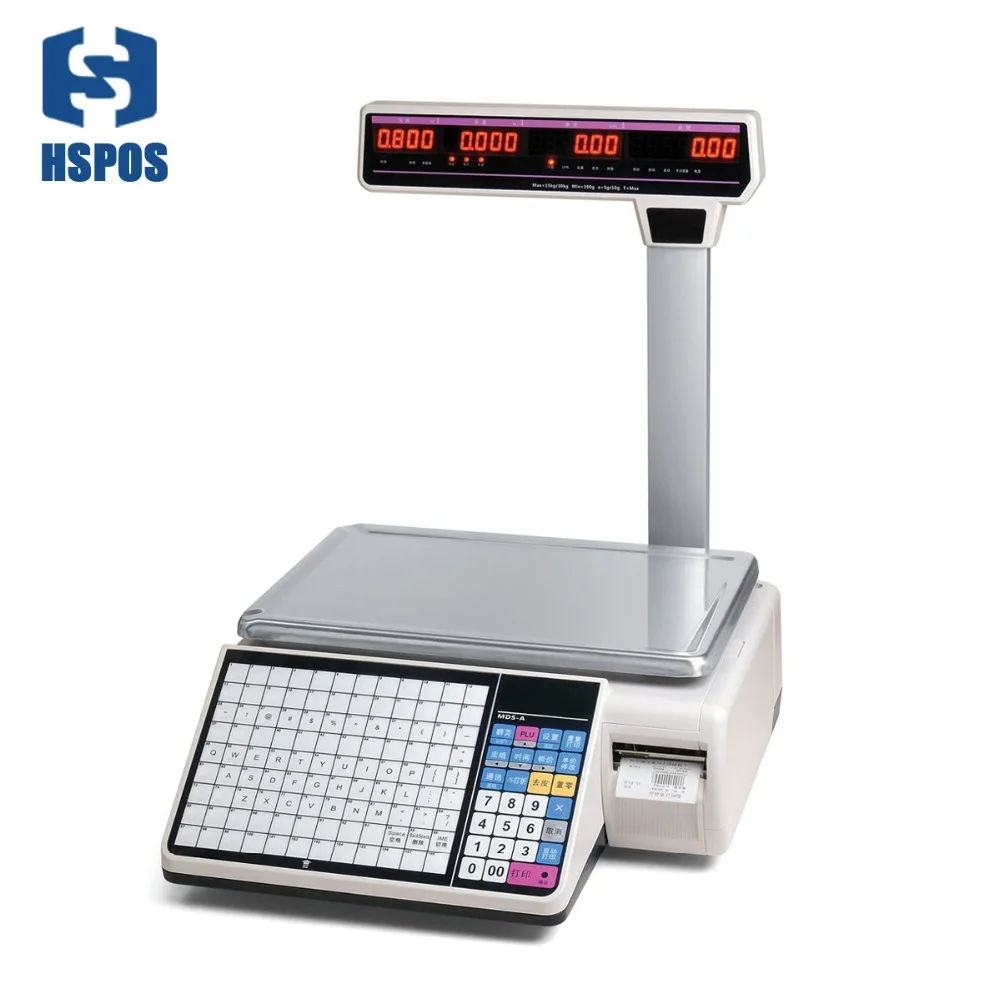 30kg Barcode Weighing scale with label printer 6000 PLUs data storage capacity and 400 pictures storage capacity
30kg Barcode Weighing scale with label printer 6000 PLUs data storage capacity and 400 pictures storage capacity