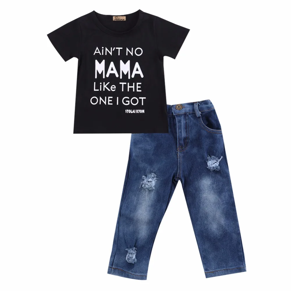 T-shirt Tops Cotton + Denim Pants 2pcs Clothes Sets Newborn Toddler Kid Infant Baby Boy Clothes Outfit Set AU 2016 New Boys
T-shirt Tops Cotton + Denim Pants 2pcs Clothes Sets Newborn Toddler Kid Infant Baby Boy Clothes Outfit Set AU 2016 New Boys