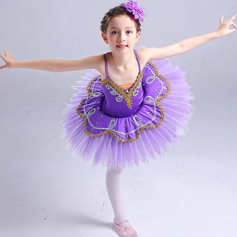 Профессиональная балетная пачка для девочек одежда балета с лебедем и озером
