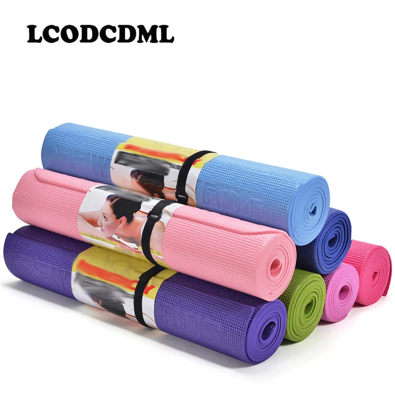 173cm*61cm Yoga Mat 4mm 6mm 10mm PVC Beginner Yoga Mat For Fitness Yoga Sport Non-slip Thickening
173cm*61cm Yoga Mat 4mm 6mm 10mm PVC Beginner Yoga Mat For Fitness Yoga Sport Non-slip Thickening