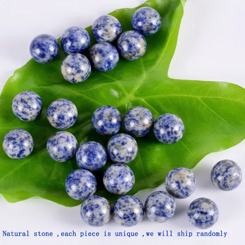 10 pieces Sodalite Crystal Ball 18 mm Natural Stone Undrill Beads Gems Crafts Sphere Chakra Healing Reiki Carving Home Decor
10 pieces Sodalite Crystal Ball 18 mm Natural Stone Undrill Beads Gems Crafts Sphere Chakra Healing Reiki Carving Home Decor