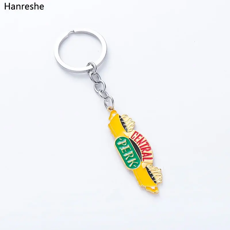 Best TV show Friends Keychain Centark Perk Stainless Steel KeyChain Fashion Jewelry Colour Enamel Cute Key Ring Pendants Women
Best TV show Friends Keychain Centark Perk Stainless Steel KeyChain Fashion Jewelry Colour Enamel Cute Key Ring Pendants Women