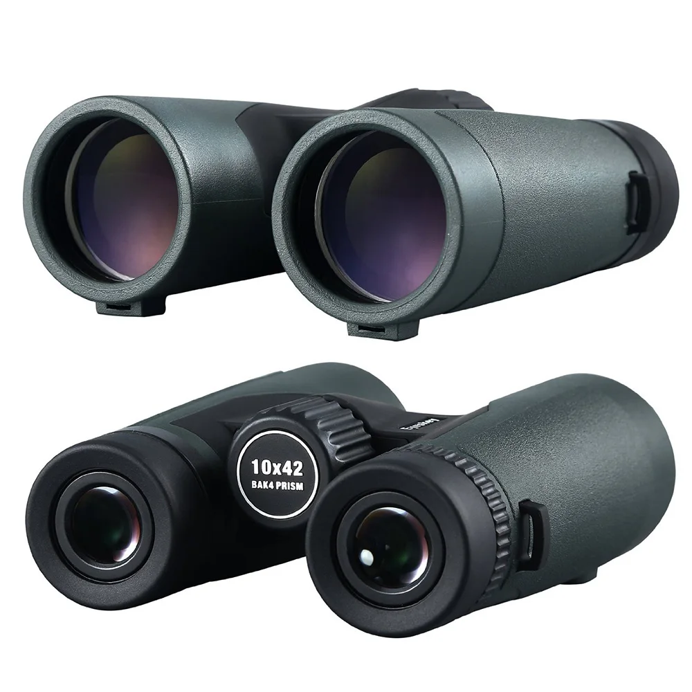 Eyeskey HD BAK4 FMC оптика Портативный 10x42 зум широкоугольный мощный Монокуляр