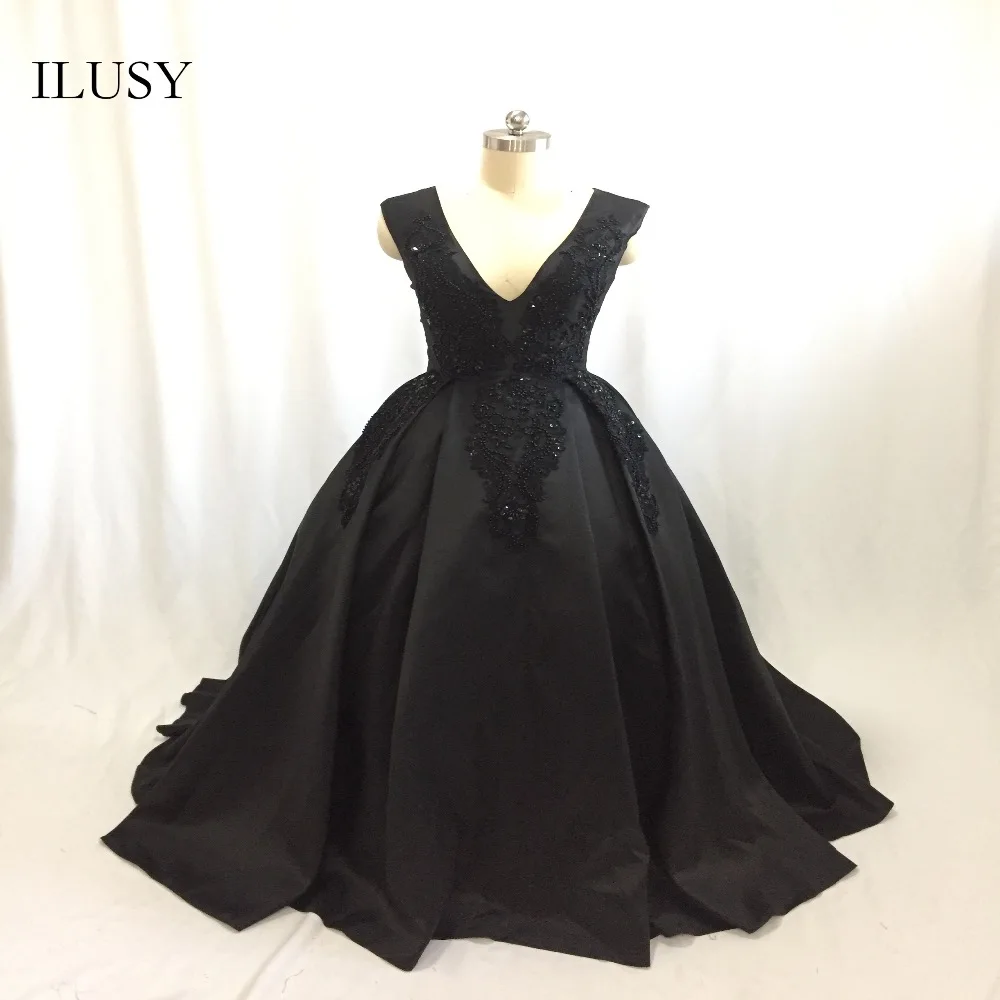 ILUSY Classic Evening Dress Pearls Beads A-line Evening Gowns Sleeveless Lace Prom gowns DEEP V-Neck robe De Soiree
ILUSY Classic Evening Dress Pearls Beads A-line Evening Gowns Sleeveless Lace Prom gowns DEEP V-Neck robe De Soiree