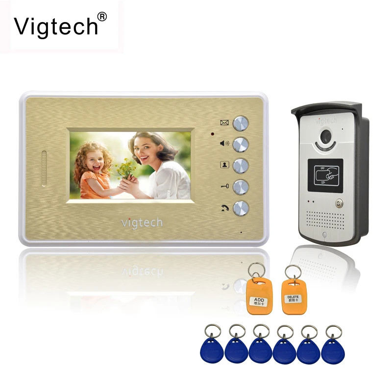Домашняя акустическая система Vigtech с ЖК-монитором 4,3 дюйма, цветной видеодомофон, система контроля доступа к двери, устройство с поддержкой дистанционной разблокировки
Домашняя акустическая система Vigtech с ЖК-монитором 4,3 дюйма, цветной видеодомофон, система контроля доступа к двери, устройство с поддержкой дистанционной разблокировки