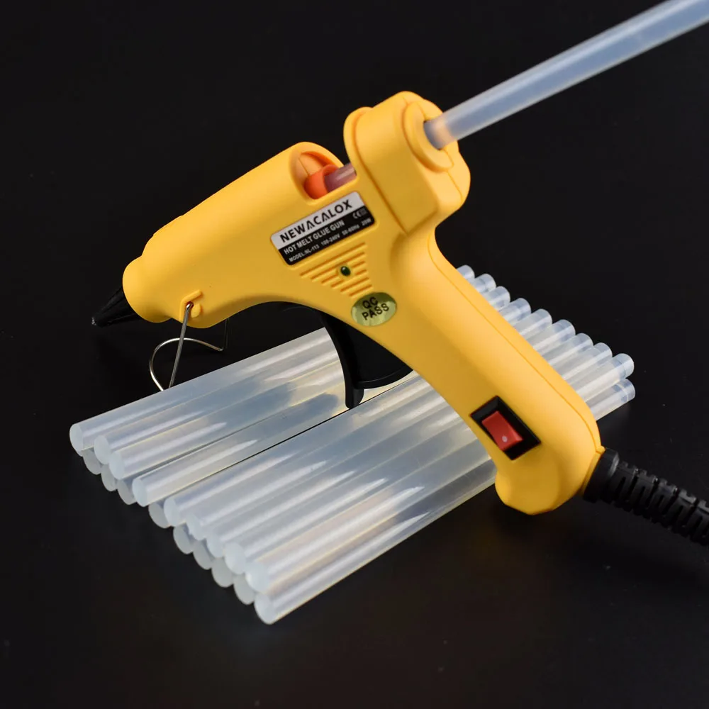 NEWACALOX 20pc 7mm Hot Melt Glue Sticks Repair Accessories for Electric Glue Gun Craft Album Repair DIY Hand Tools
NEWACALOX 20pc 7mm Hot Melt Glue Sticks Repair Accessories for Electric Glue Gun Craft Album Repair DIY Hand Tools