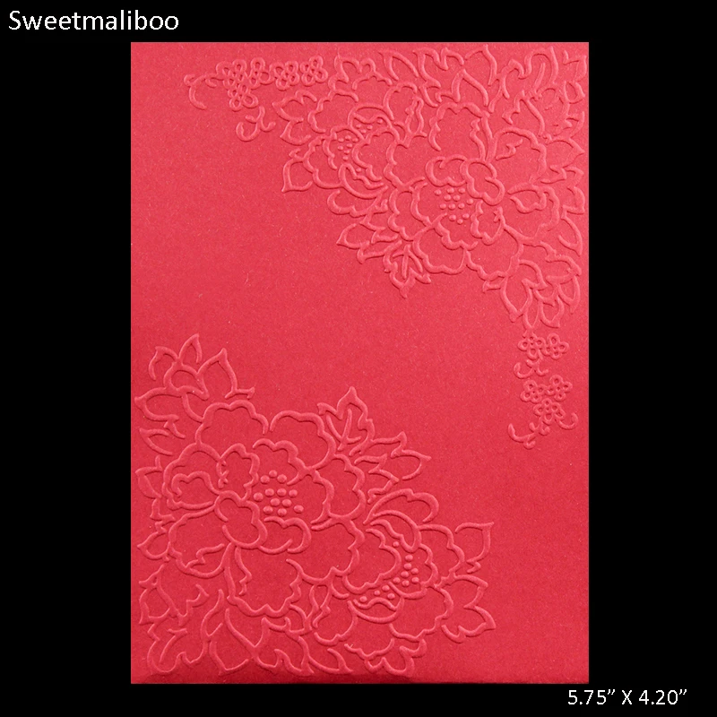 DIY Plastic Embossing Folder Corner Flower Design Scrapbook Card Making Paper Crafts Embossing Template
DIY Plastic Embossing Folder Corner Flower Design Scrapbook Card Making Paper Crafts Embossing Template