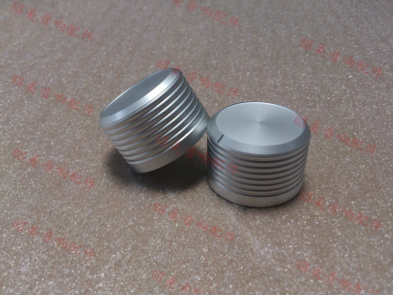 1pcs Silver 38*25mm Aluminum Solid Volume Knob Audio Amplifier Knob Spiral Knob Potentiometer Knob
1pcs Silver 38*25mm Aluminum Solid Volume Knob Audio Amplifier Knob Spiral Knob Potentiometer Knob