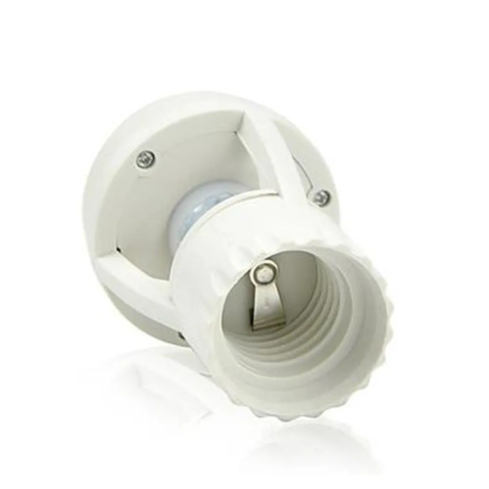 E27 Lamp Holder 360 Degree PIR Infrared Motion Sensor Automatic Light Lamp E27 Base Socket
E27 Lamp Holder 360 Degree PIR Infrared Motion Sensor Automatic Light Lamp E27 Base Socket