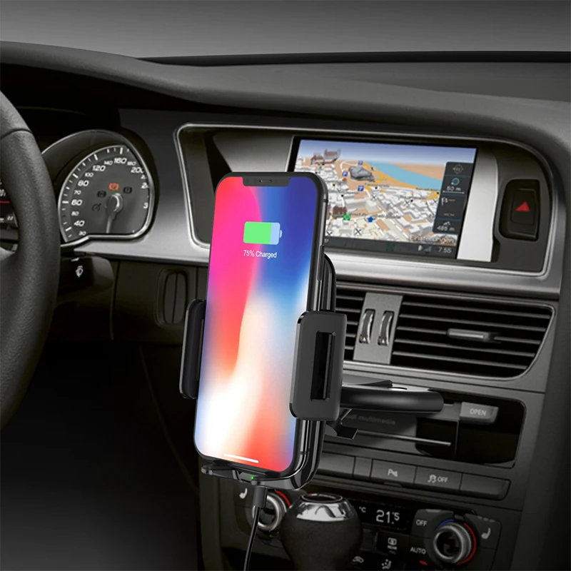 XMXCZKJ Qi Car Mount Cell Mobile Smart Phone Wireless Charging Holder Support For iPhone X 8 XR Clip Sucker Fast Charger Stand
XMXCZKJ Qi Car Mount Cell Mobile Smart Phone Wireless Charging Holder Support For iPhone X 8 XR Clip Sucker Fast Charger Stand