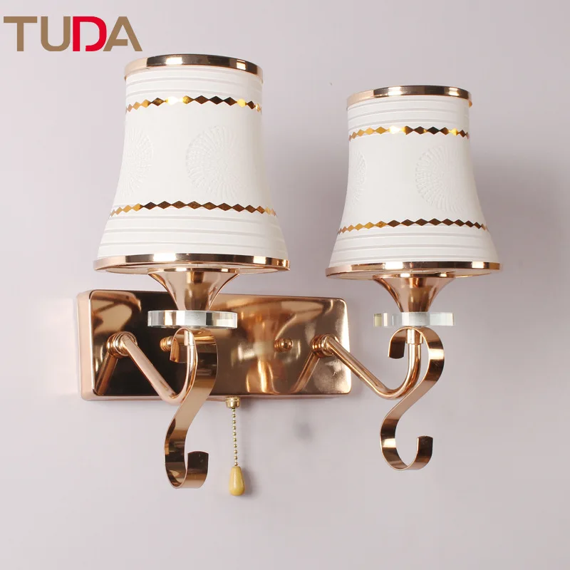 TUDA LED Wall Lamp Modern Crystal Wall Lamp Frosted Glass Bedroom Bedside Wrought Iron Wall Lamp E27 110V 220V
TUDA LED Wall Lamp Modern Crystal Wall Lamp Frosted Glass Bedroom Bedside Wrought Iron Wall Lamp E27 110V 220V