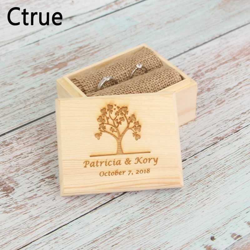 Custom Romantic Rustic Wedding Ring Box Personalized Wooden Ring Holder Ring Bearer wedding decoration centerpieces
Custom Romantic Rustic Wedding Ring Box Personalized Wooden Ring Holder Ring Bearer wedding decoration centerpieces