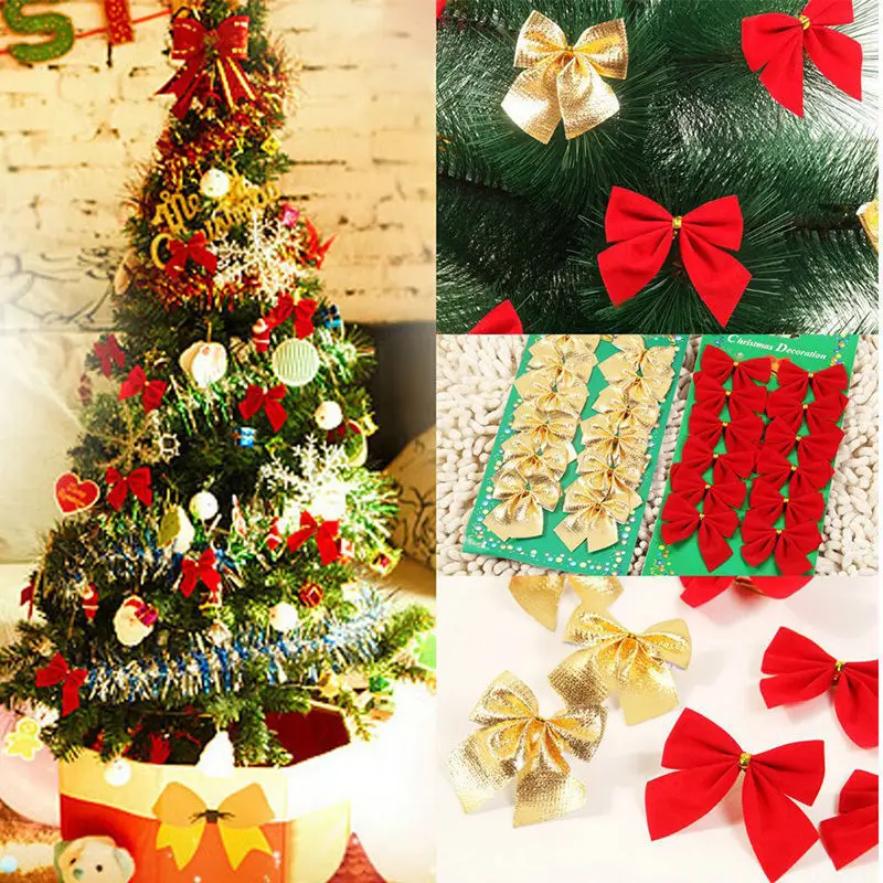 12pcs Pretty Bowknots Christmas Ornament Tree Decoration Wedding Party Bowknots Baubles Xmas Christmas Decoration for Home
12pcs Pretty Bowknots Christmas Ornament Tree Decoration Wedding Party Bowknots Baubles Xmas Christmas Decoration for Home