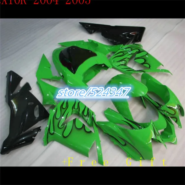 Green black Fairings FOR KAWASAKI NINJA ZX10R 04-05 ZX 10R 04 05 ZX-10R 10 R 2004 2005 fairing kits
Green black Fairings FOR KAWASAKI NINJA ZX10R 04-05 ZX 10R 04 05 ZX-10R 10 R 2004 2005 fairing kits