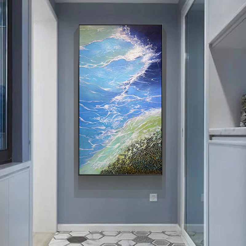 Abstract Colorful Seascape Canvas Painting Posters Print Wall Art Pictures For Living Room Bedroom Aisle Entrance Modern Decor
Abstract Colorful Seascape Canvas Painting Posters Print Wall Art Pictures For Living Room Bedroom Aisle Entrance Modern Decor
