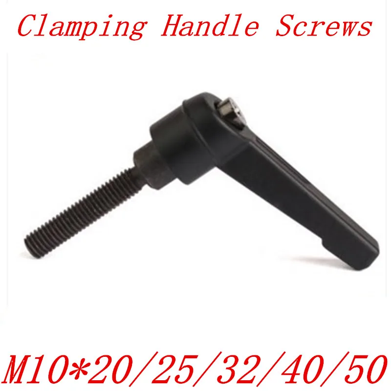 1PC M10 Clamping Lever Clamping Handle Screws 20-50mm Clamping Lever Machinery Adjustable Handle Locking Male Thread Knob
1PC M10 Clamping Lever Clamping Handle Screws 20-50mm Clamping Lever Machinery Adjustable Handle Locking Male Thread Knob