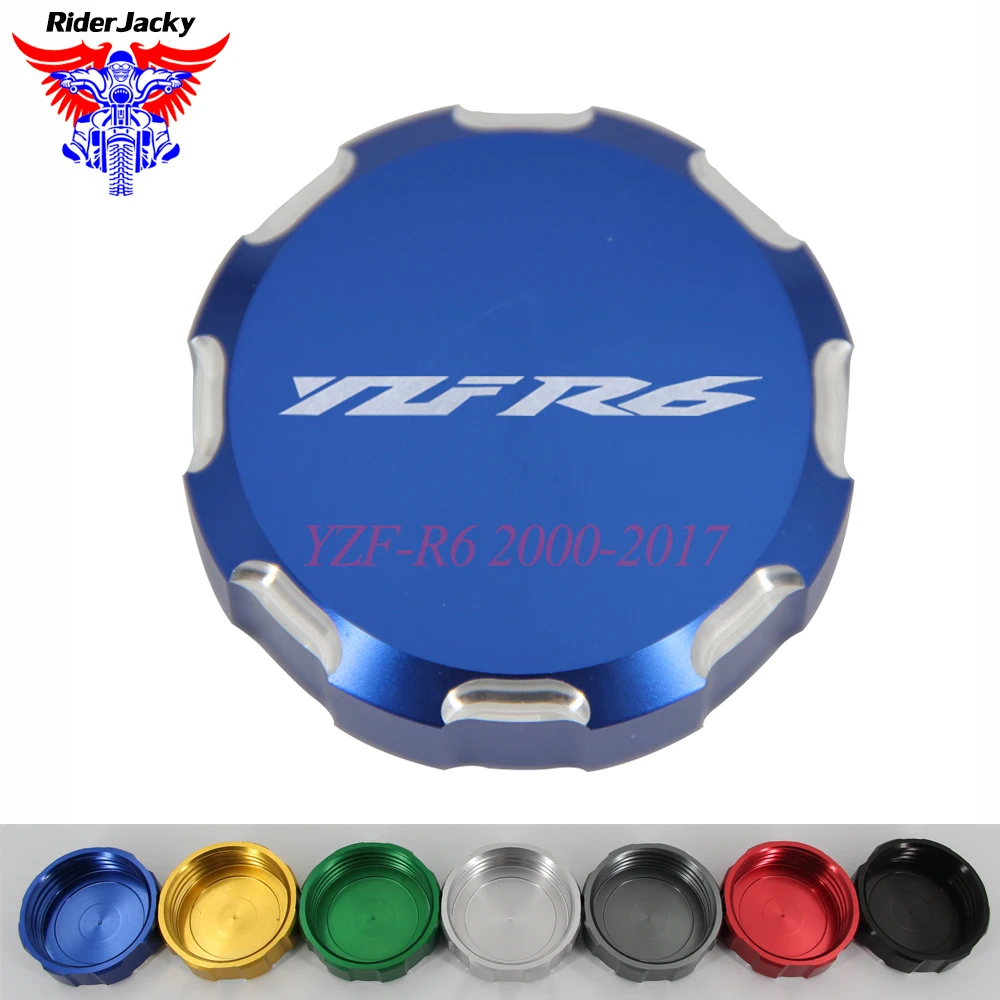 

Основной тормозной цилиндр для мотоцикла, крышка резервуара для жидкости, крышка масляного бака для Yamaha YZF-R6 YZF R6 YZFR6 2000-2017 2016 2015 2014