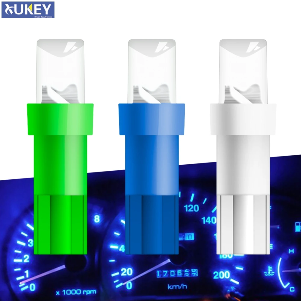 Светодиодные лампы Xukey W1.2 W3W T5, Автомобильные Боковые клиновидные лампы, спидометр, приборные панели, лампы для приборной панели, вогнутые ли...
Светодиодные лампы Xukey W1.2 W3W T5, Автомобильные Боковые клиновидные лампы, спидометр, приборные панели, лампы для приборной панели, вогнутые ли...