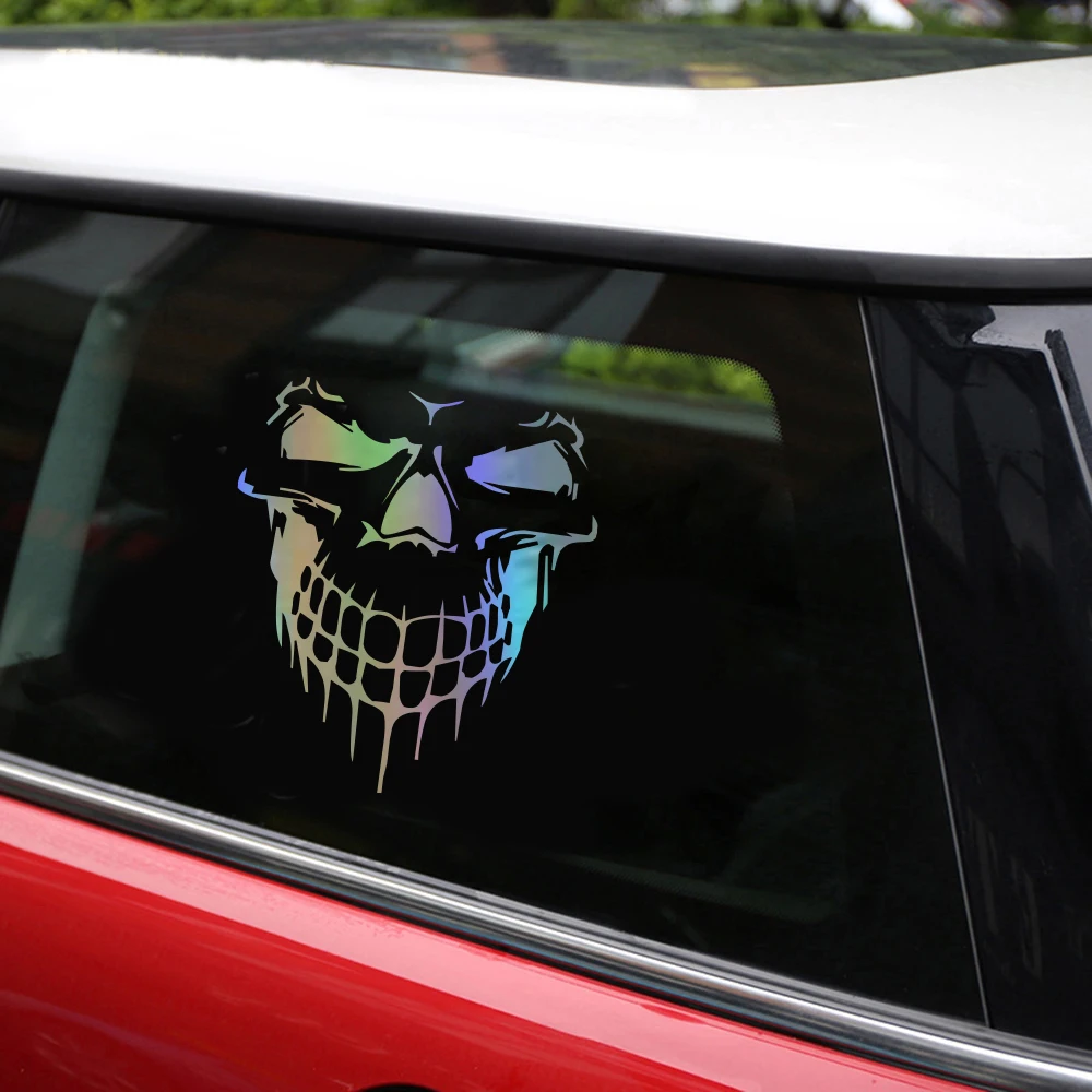 Фото Наклейки на лобовое стекло автомобиля 15 9x17 7 см|3d skull stickers|full body car stickercar sticker |