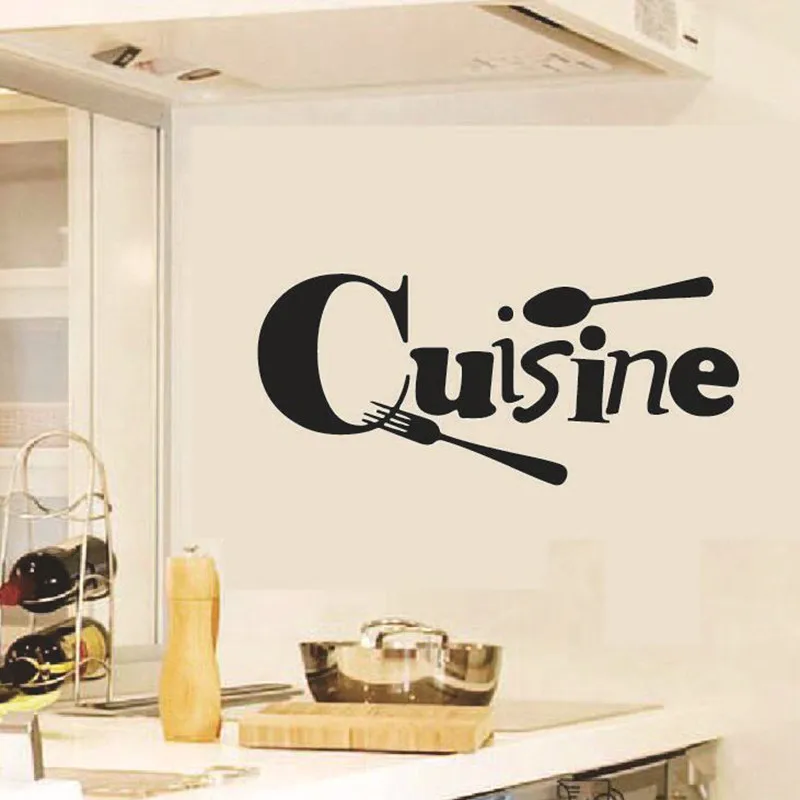 Cuisine Stickers French Wall Stickers Home Decor Wall Decals for Kitchen Decal Sticker Wall Poster Home Decoration LW61
Cuisine Stickers French Wall Stickers Home Decor Wall Decals for Kitchen Decal Sticker Wall Poster Home Decoration LW61