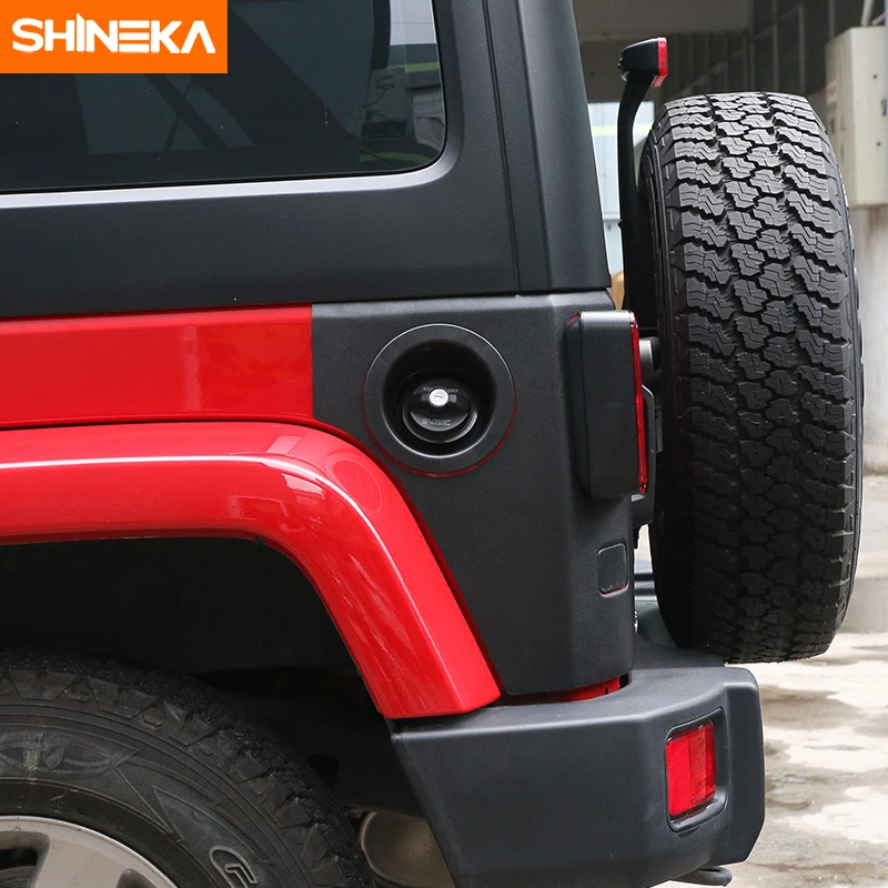 Автомобильный задний фонарь SHINEKA защитная накладка из АБС-пластика для Jeep Wrangler