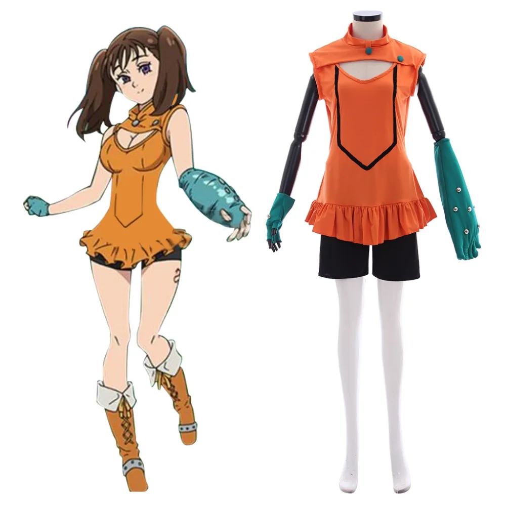 Cosplaydiy Anime The Seven Deadly Sins Diane Cosplay Costume Adult Girls Hallowen Cosplay Costume Custom Made L320
Cosplaydiy Anime The Seven Deadly Sins Diane Cosplay Costume Adult Girls Hallowen Cosplay Costume Custom Made L320