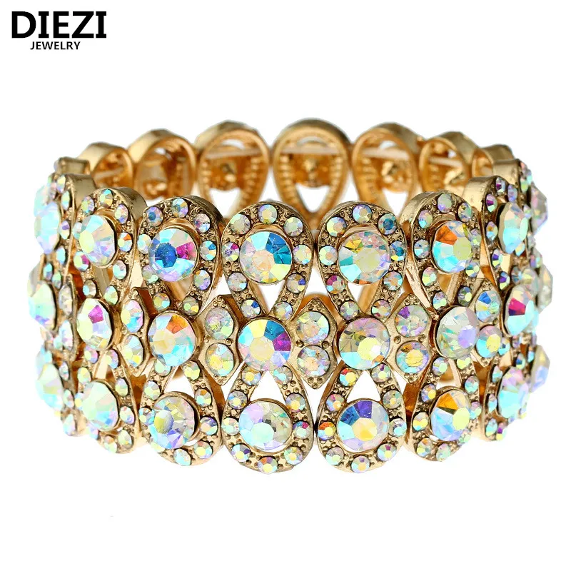 DIEZI Vintage Luxury Fashion Gold Color Arm Wide jewelry Men Metal Crystal Wedding Bangles Women Bracelets & Bangles Men Jewelry
DIEZI Vintage Luxury Fashion Gold Color Arm Wide jewelry Men Metal Crystal Wedding Bangles Women Bracelets & Bangles Men Jewelry