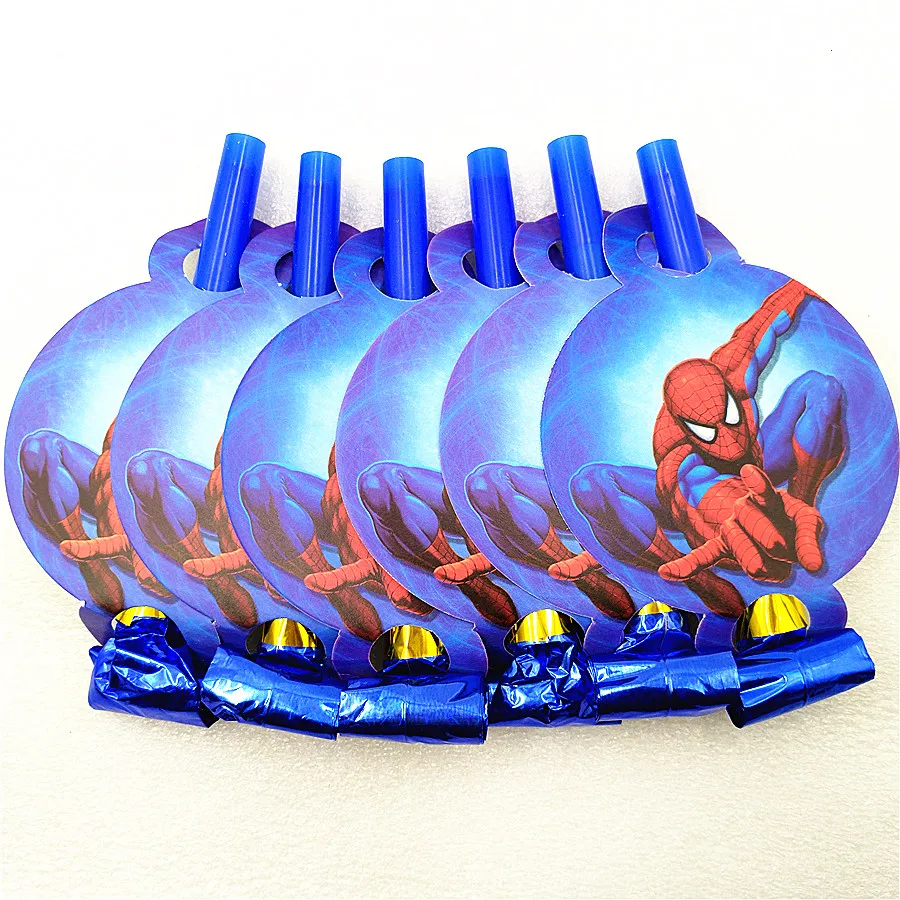 6pcs/lot Spiderman Party Supplies Noise Maker/Blowout Cartoon Birthday Party Decoration Favor Theme Festival For Kids Girls Boys
6pcs/lot Spiderman Party Supplies Noise Maker/Blowout Cartoon Birthday Party Decoration Favor Theme Festival For Kids Girls Boys