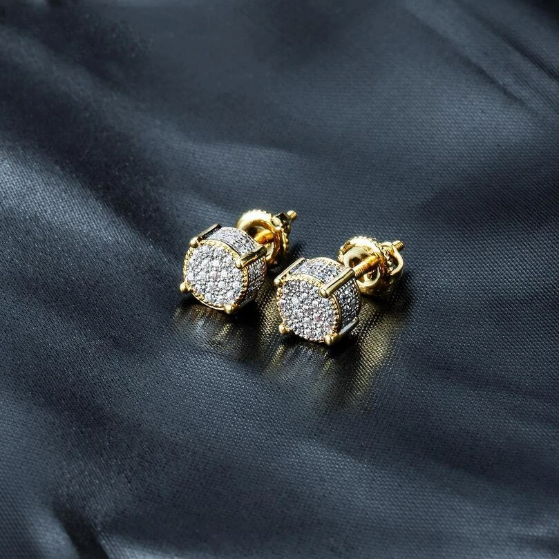Round Zircon Square Stud Earring For Men & Women Hip Hop Fashion Jewelry Pave CZ Big Cube Shape Iced Out Bling Stud Earrings
Round Zircon Square Stud Earring For Men & Women Hip Hop Fashion Jewelry Pave CZ Big Cube Shape Iced Out Bling Stud Earrings