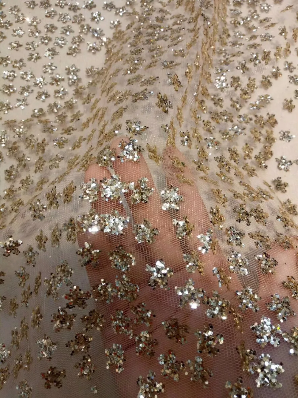 5yards z-han61210 glued glitter print african mesh tulle lace for wedding/evening dress/party
5yards z-han61210 glued glitter print african mesh tulle lace for wedding/evening dress/party