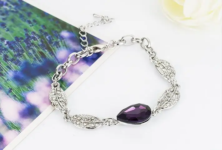 Сусальное Золото Браслет Для Женщин С Серебряным Покрытием Bijoux Mujer Femme Браслеты и
