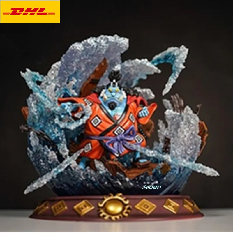 

15" ONE PIECE Seven Warlords Of The Sea Statue Jinbe Bust Full-Length Portrait GK Action Figure Collectible Model Toy BOX Z493