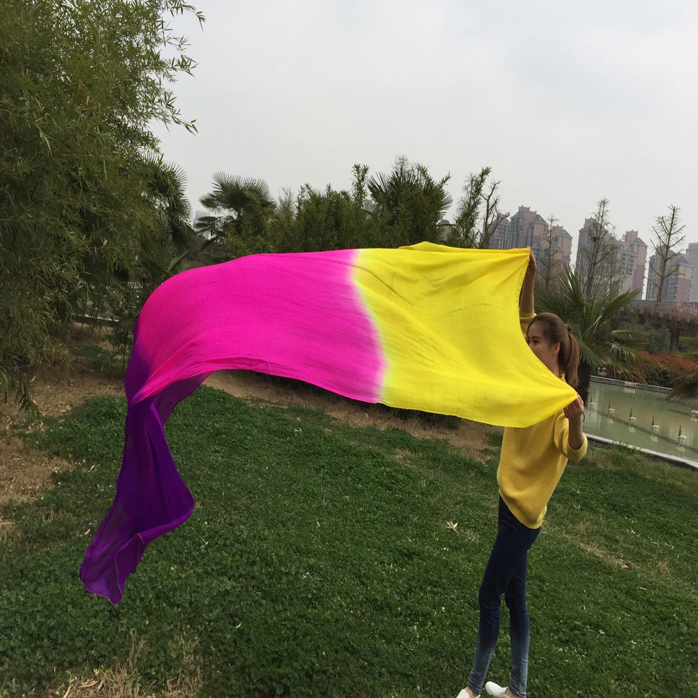 2016 New 250*114cm 100% chinese real silk dancing Veils nice color square dance Veils free shipping
2016 New 250*114cm 100% chinese real silk dancing Veils nice color square dance Veils free shipping