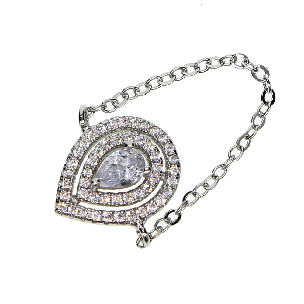 2018 hot design Brand Real AAA cubic zirconia CZ SILVER Color Zirconia Water Drop Simple Rings for Women Anti Allergies
2018 hot design Brand Real AAA cubic zirconia CZ SILVER Color Zirconia Water Drop Simple Rings for Women Anti Allergies