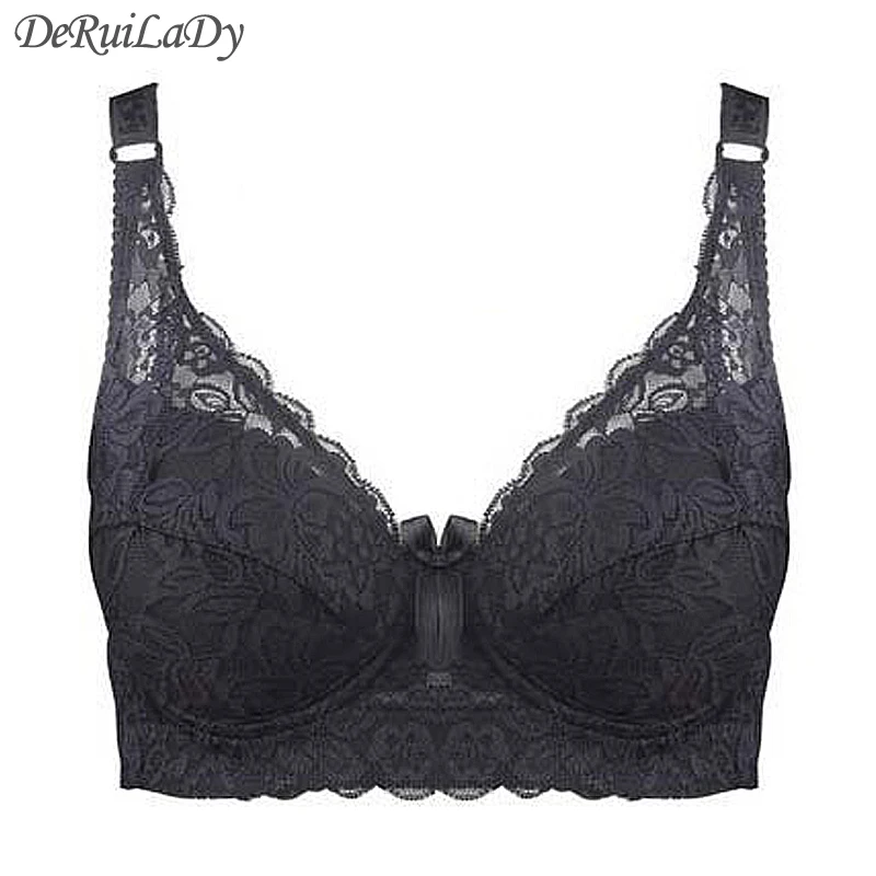 DeRuiLady Sexy Women Lace Bra Push Up Underwire Fashion Lace Bralette Thin Sponge 3/4 Cup Underwear Adjustable Bra Lingerie
DeRuiLady Sexy Women Lace Bra Push Up Underwire Fashion Lace Bralette Thin Sponge 3/4 Cup Underwear Adjustable Bra Lingerie