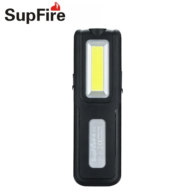 Supfire Cob Flashlight Linterna LED Work Light Vehicle Maintenance Lantern G12 1000lm 18650 Camping Light Tent Lanterna Latarka
Supfire Cob Flashlight Linterna LED Work Light Vehicle Maintenance Lantern G12 1000lm 18650 Camping Light Tent Lanterna Latarka