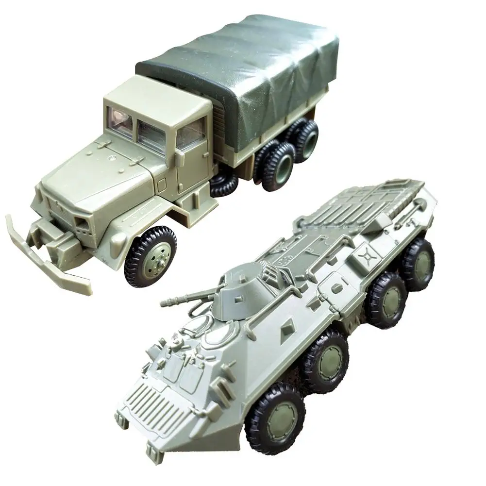 2 шт./компл. 1/72 M35 грузовик BTR-80 конной сборка Модель Сборка "сделай сам" Craft Детские игрушки
2 шт./компл. 1/72 M35 грузовик BTR-80 конной сборка Модель Сборка "сделай сам" Craft Детские игрушки