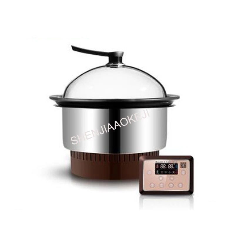 Electric steam pot Slow Cooker Ceramic steam seafood pot Household multifunctional upper steamed and under boiled 220V 2600W
Electric steam pot Slow Cooker Ceramic steam seafood pot Household multifunctional upper steamed and under boiled 220V 2600W